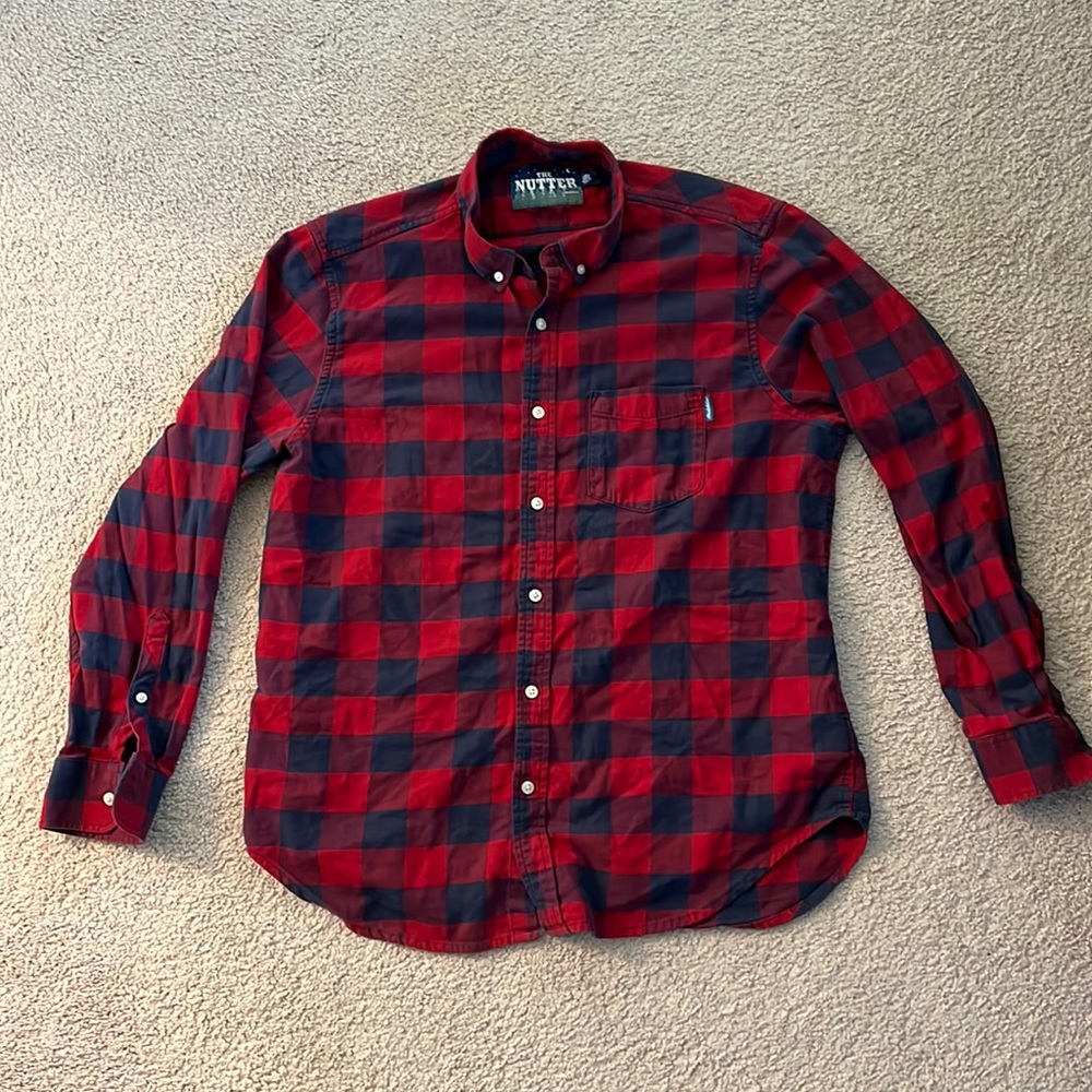 Long-sleeve stretch flannel from chubbies.